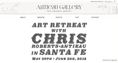 Desktop Screenshot of antieaugallery.com